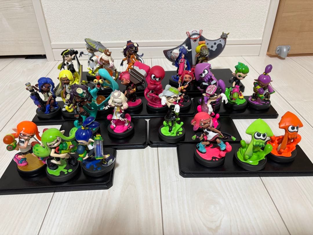 スプラトゥーン アミーボ フィギュアセット26体