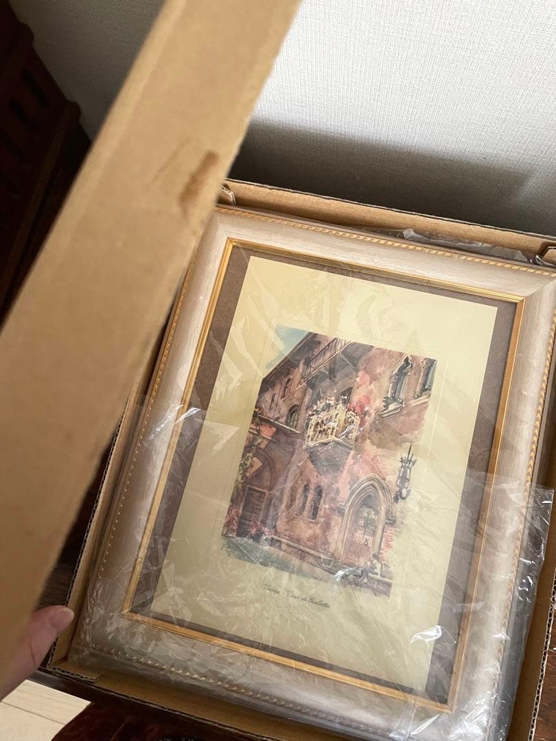 【新品】ヴェローナ ジュリエットの家 絵画