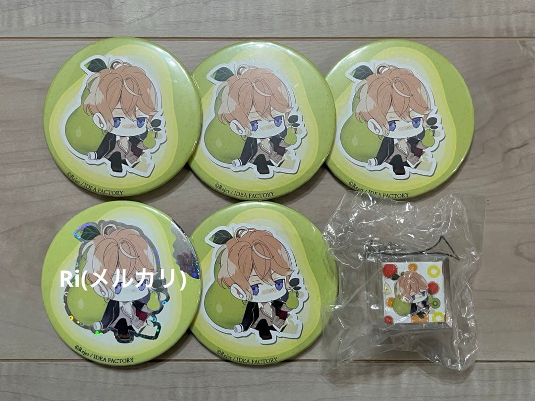 DIABOLIK LOVERS フルーツくじ 缶バッジ 逆巻シュウ まとめ売り