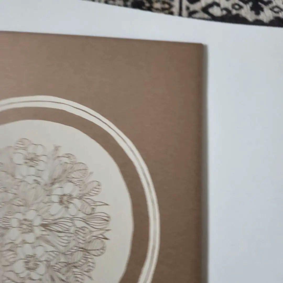 取り扱い終了品　北欧暮らしの道具店　額付きシルクスクリーン