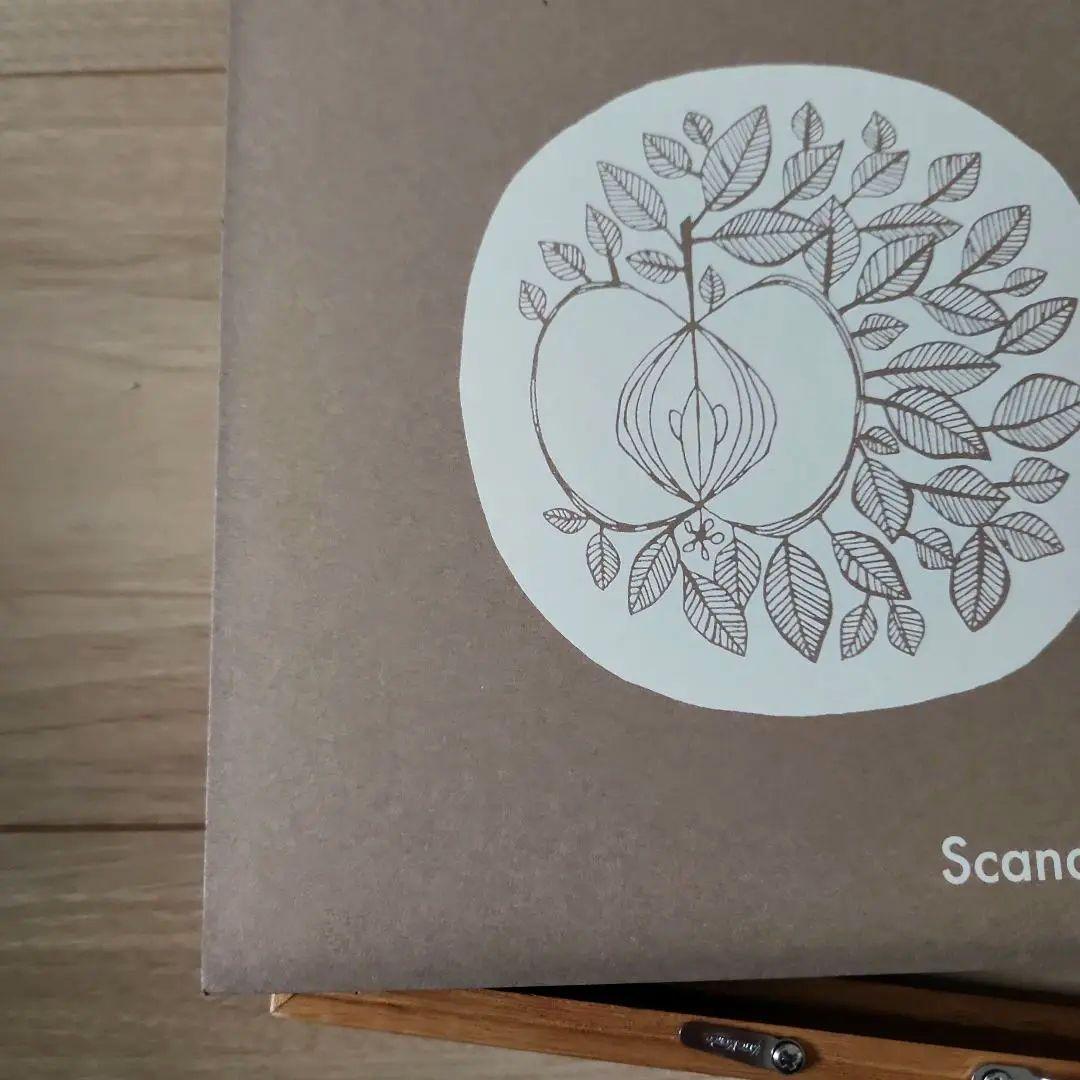 取り扱い終了品　北欧暮らしの道具店　額付きシルクスクリーン