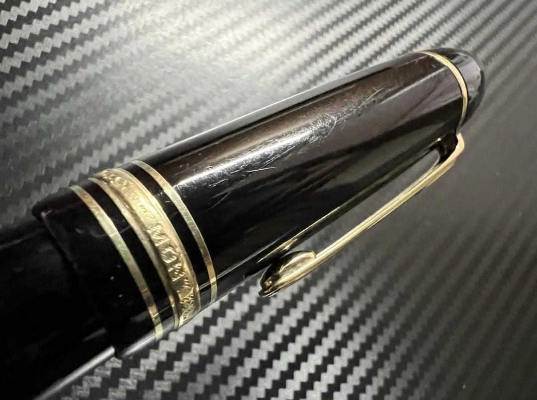 モンブラン マイスターシュテュック 149 万年筆 18K 中白 M エボ芯