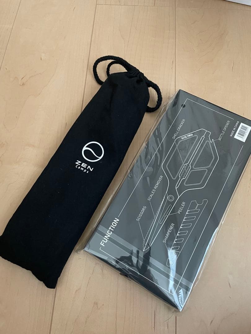 ZEN Camps 火バサミ & RATEL WORKS 多機能ハサミ
