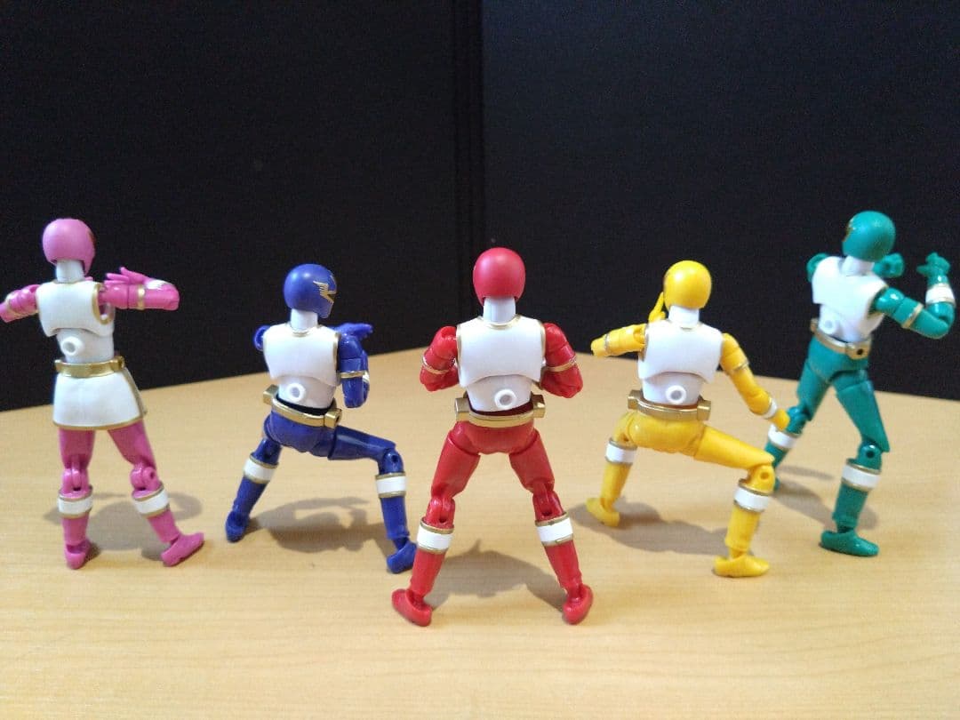 SHODO SUPER 五星戦隊ダイレンジャー ５体セット