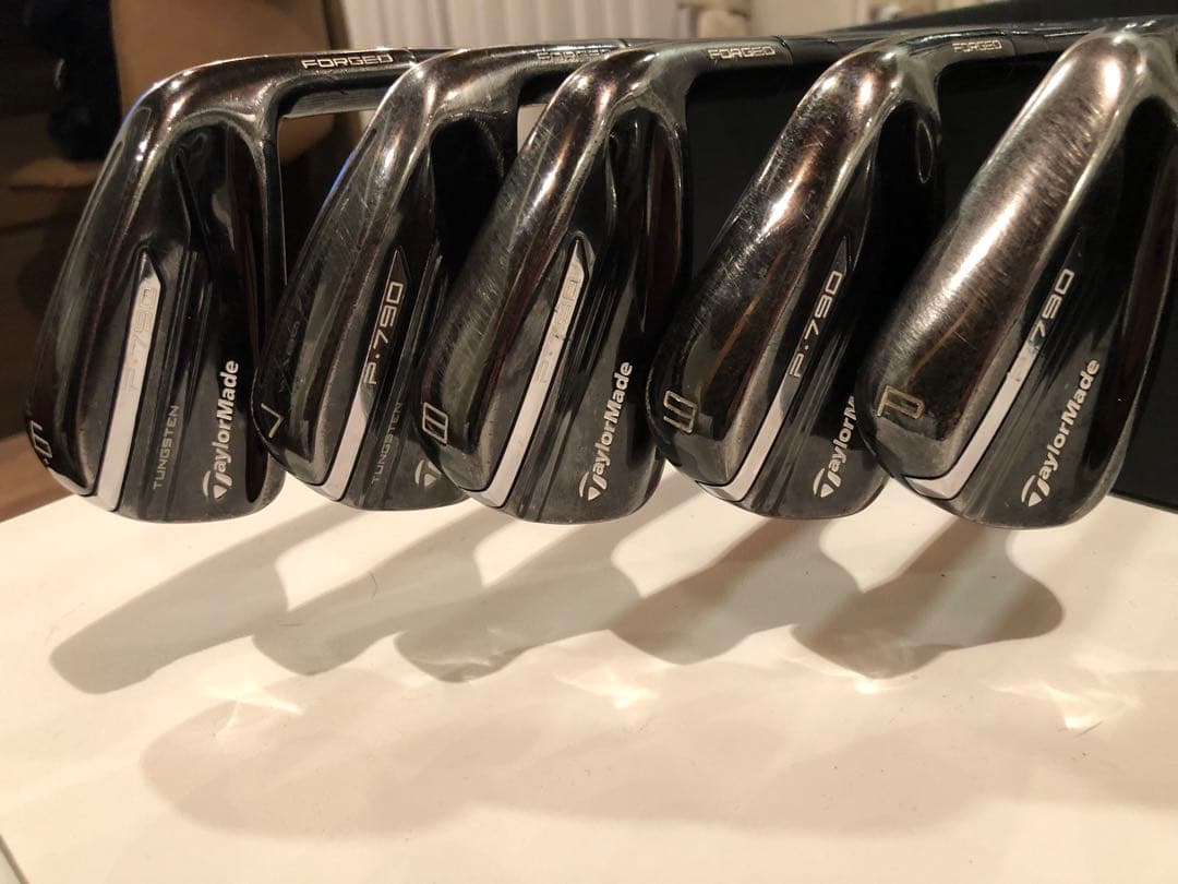 TaylorMade テーラーメイド P790 ブラック アイアンセット 希少