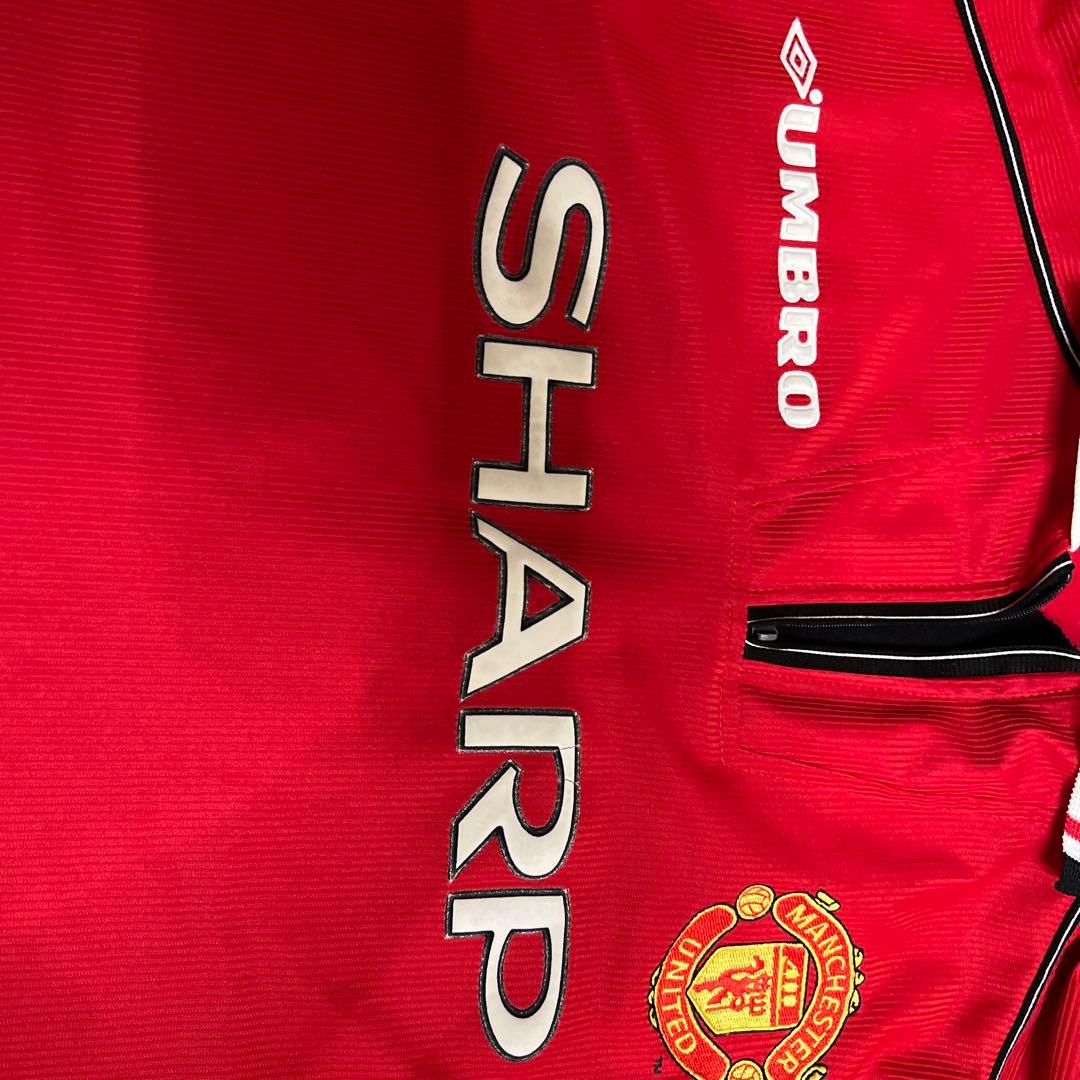 【希少90s】マンチェスターユナイテッド ゲームシャツアンブロSHARPサッカー