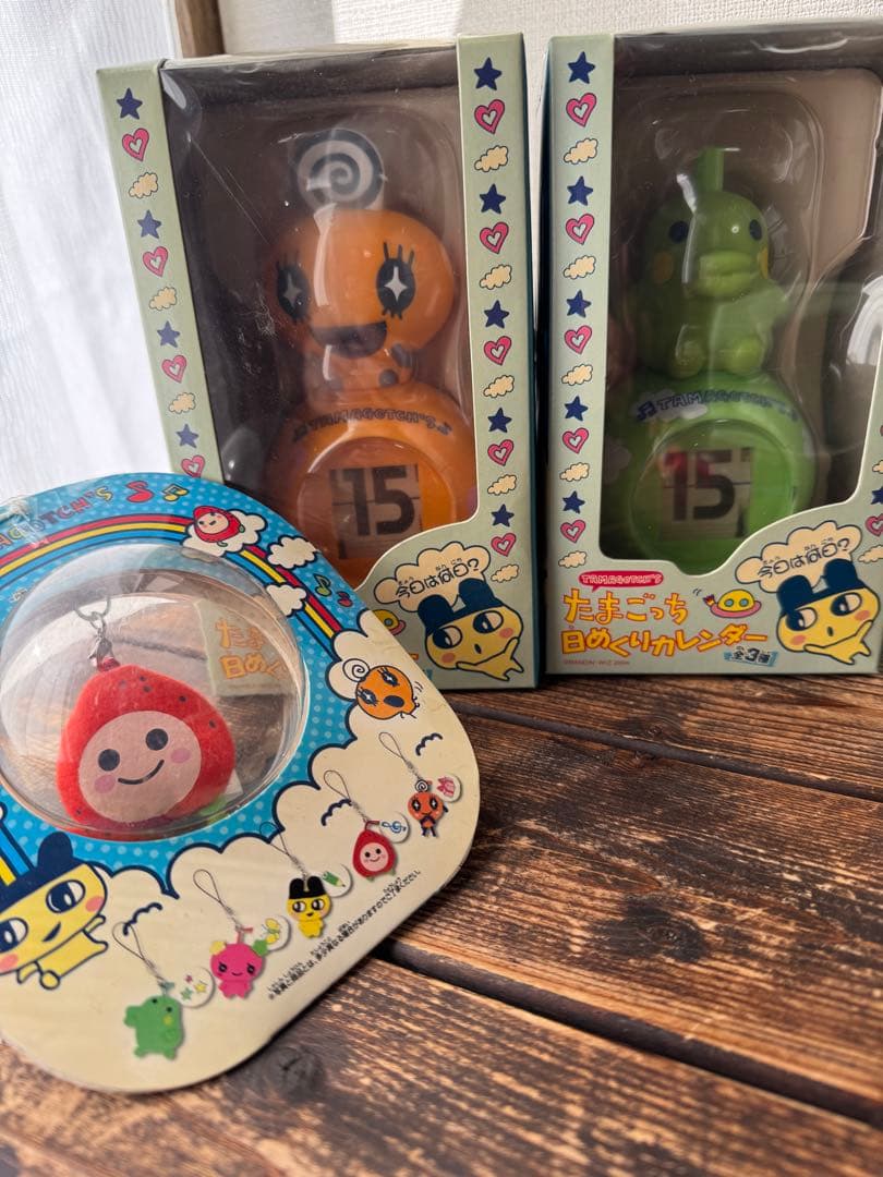 【レア】たまごっち　日めくりカレンダー　めめっち　くちぱっち