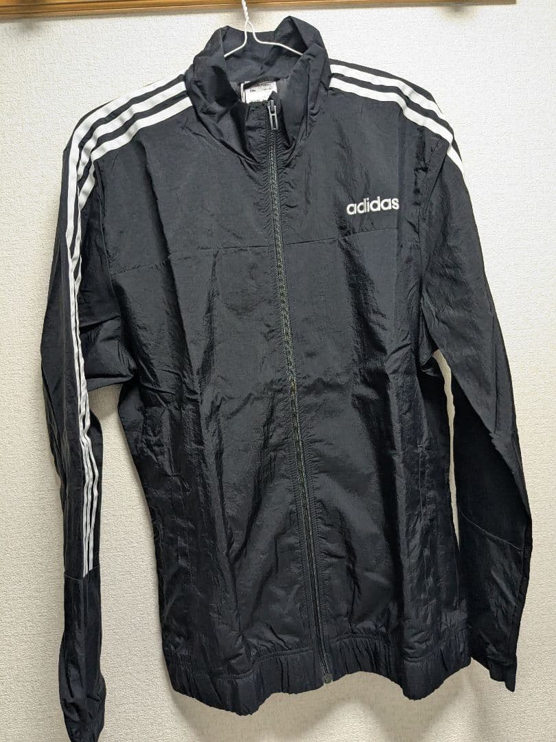 adidas ブラック ウィンドブレーカー 2XL GL7467