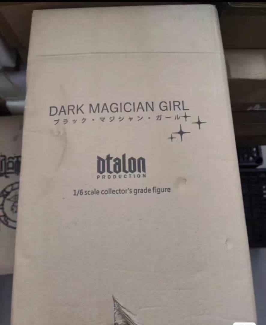 塗装済み ブラックマジシャンガール フィギュア ガレージキット 遊戯王 1/6