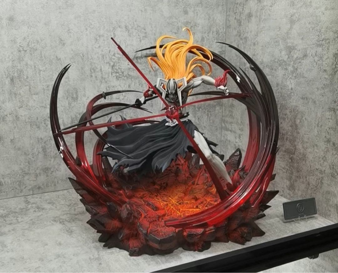 BLEACH 黒崎一護 ガレージキット ガレキ スタチュー④⑨X