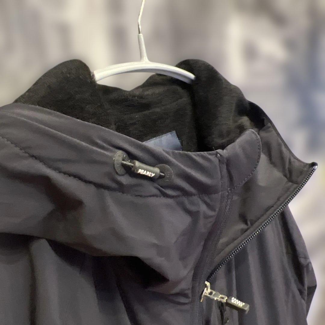 パーリーゲイツ　フード付きアウター　ブラック　美品
