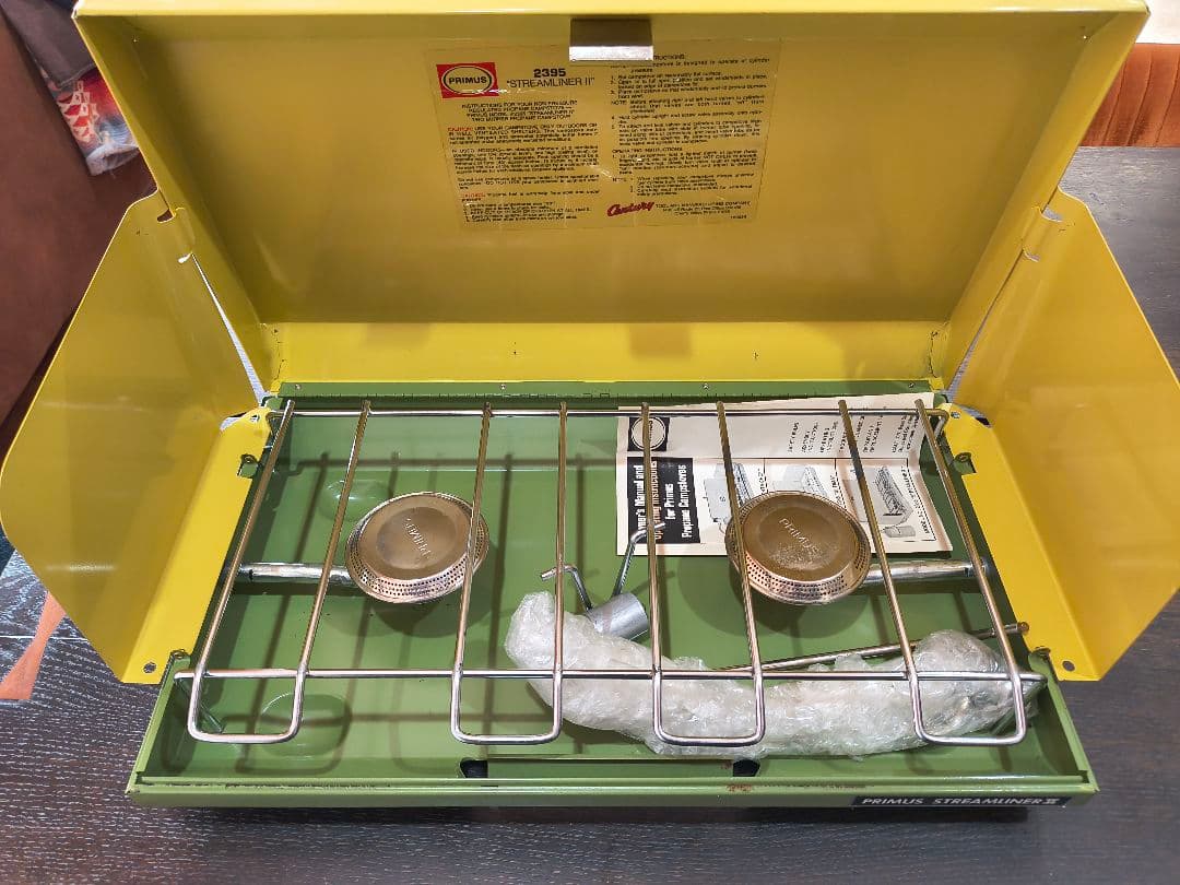 PRIMUS 2バーナー vintage STREAMLINERⅡ！！