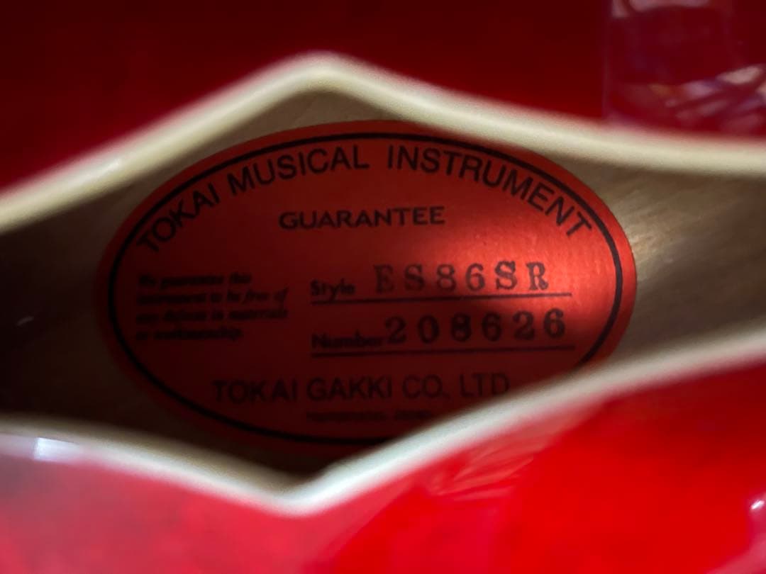 【美品】Tokai ES-335タイプセミアコ