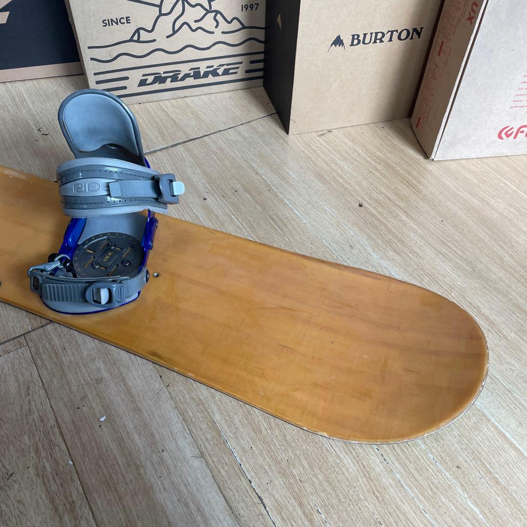 BURTON×RIDE　バートン　スノーボードセット　ライド　バインディング付