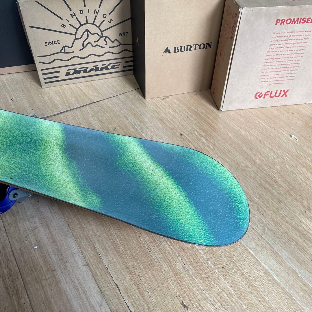 BURTON×RIDE　バートン　スノーボードセット　ライド　バインディング付