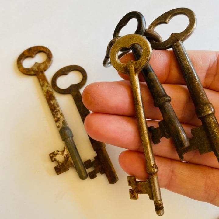⑥ アメリカで仕入れたアンティーク鍵　在庫セール