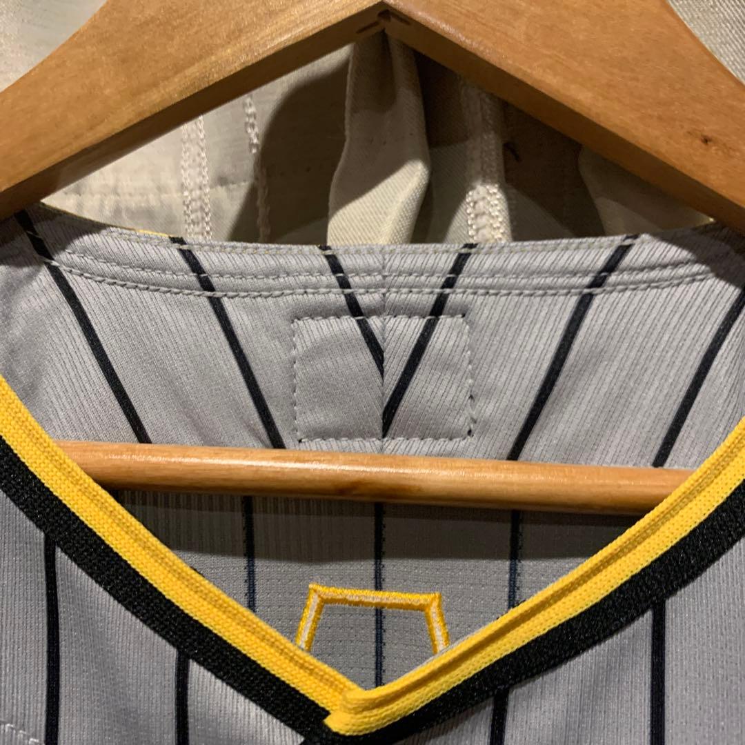 専用 ミズノプロ 阪神タイガース ビジターユニフォーム #38 小幡