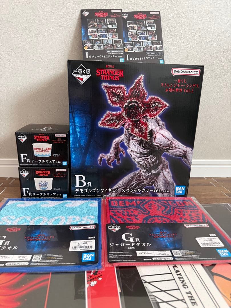 一番くじ　STRANGER THINGS デモゴルゴン　B賞　その他　計12点
