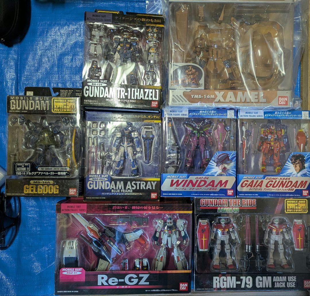 u*6様 ガンダム　フィギュア　モビルスーツインアクション　MIA　ザメル