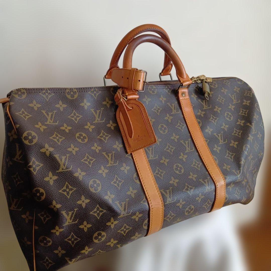 Louis Vuitton キーポル50 ボストン モノグラム