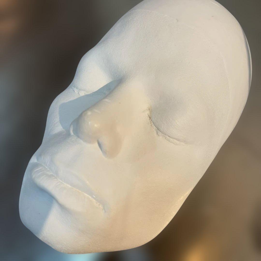 マイケルジャクソン石膏　顔型