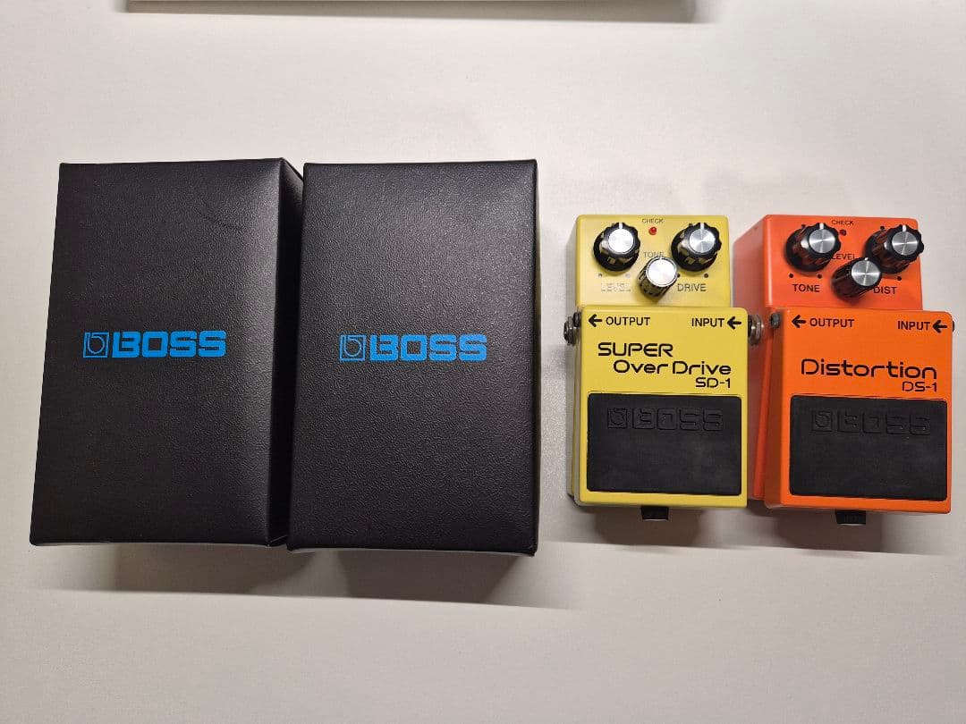 【箱付き・動作確認済み】BOSS SD-1＆ DS-1