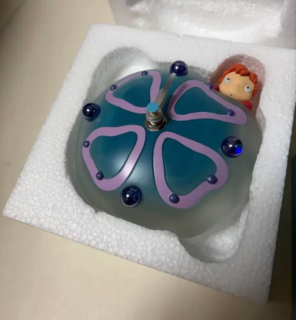 崖の上のポニョ★ポニョのクラゲ置時計