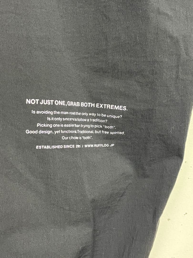 RUFFLOG ラフロッグ ストレッチパンツ 黒L