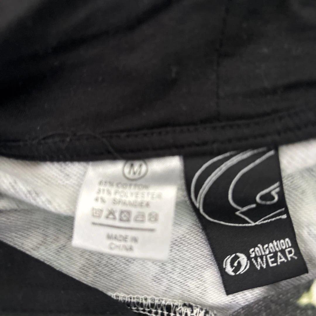 サルセーション　カモフラージュパターン フード付きパーカー上下セット