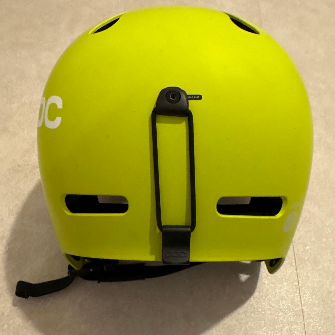 POC 蛍光イエロー ヘルメット