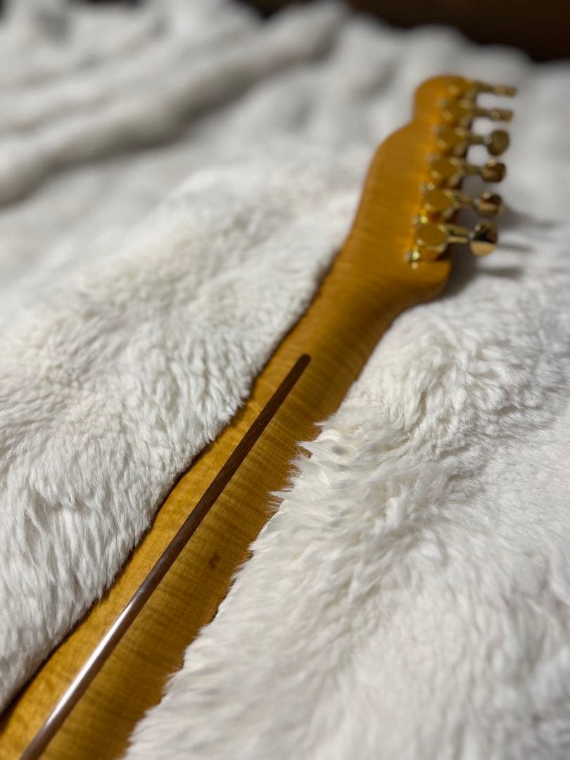 ギター Fender japan telecaster all flame maple