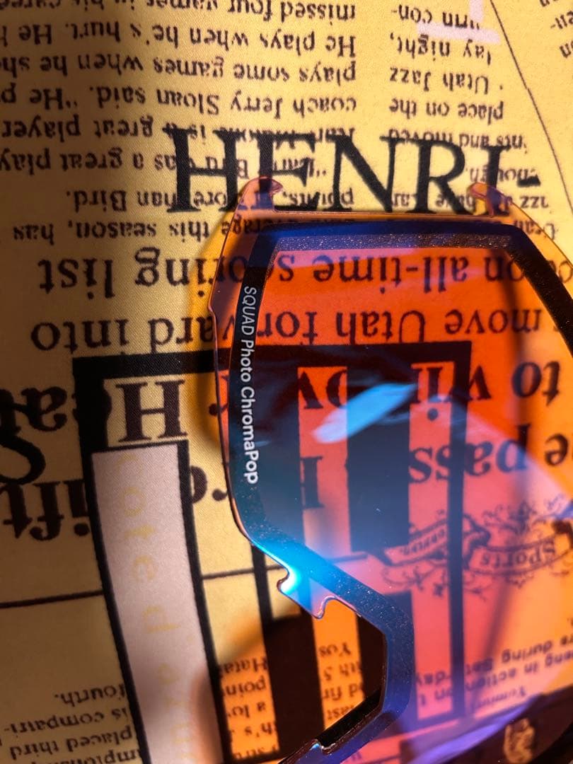 Smith squad スペアレンズ　PhotochromicRoseFlash