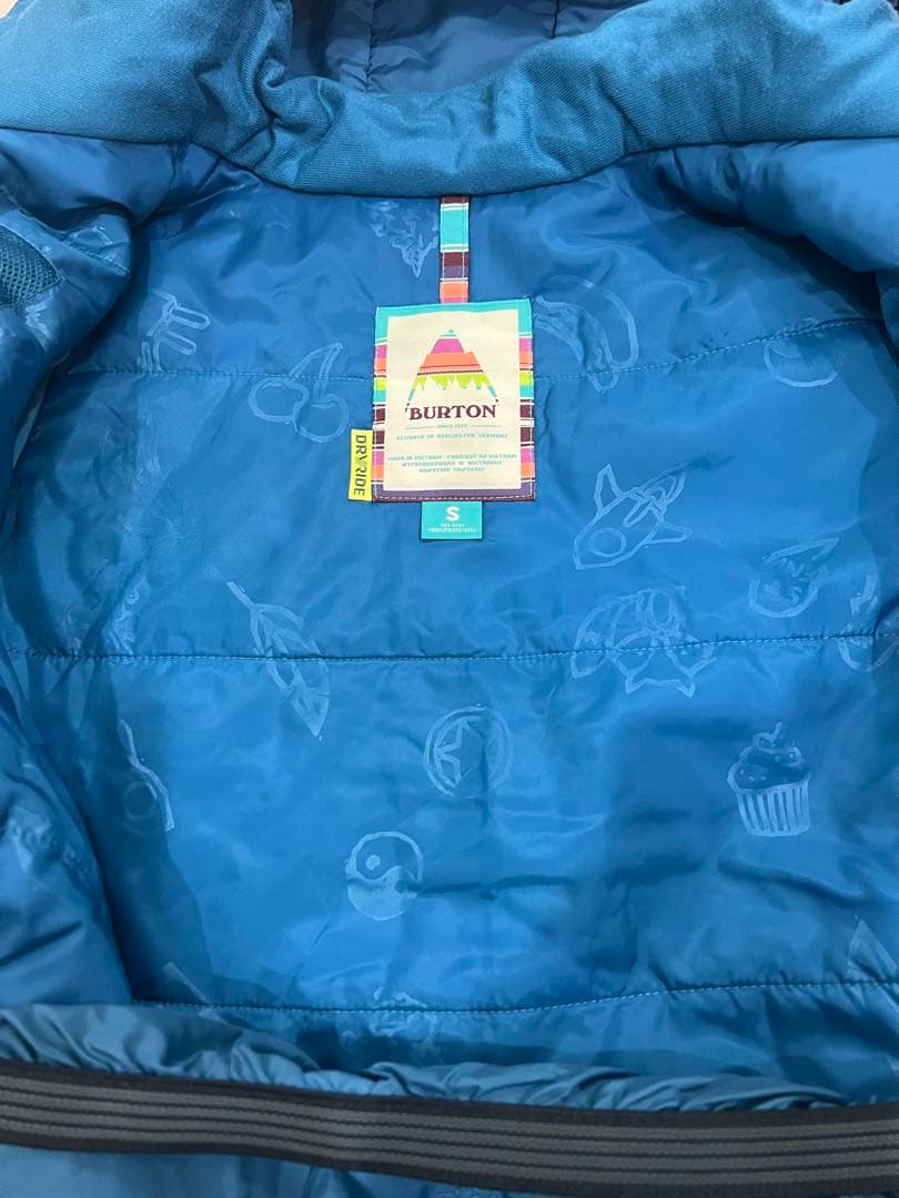 美品　burton キッズ　ガールズ　上下セット