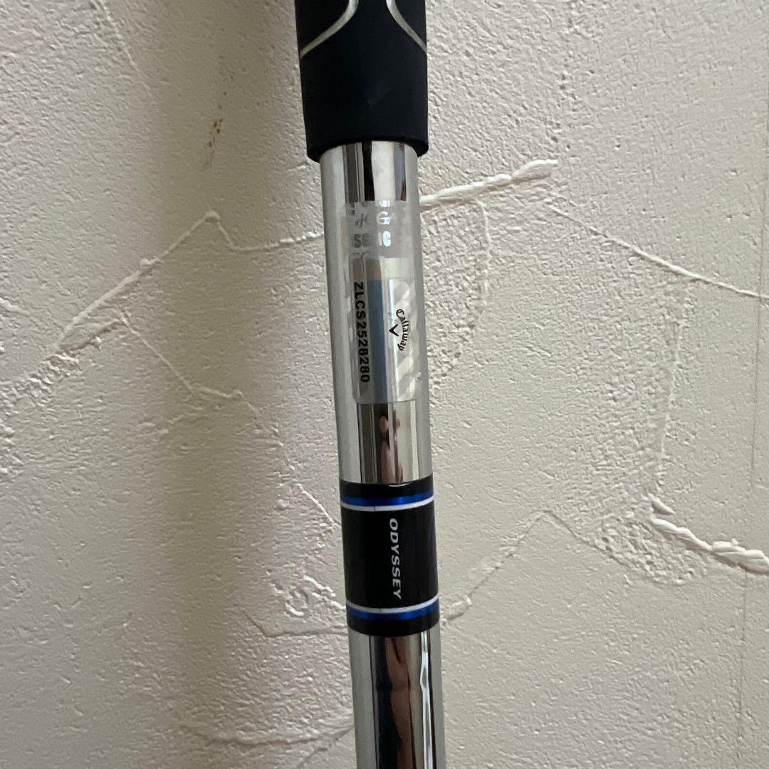 ODYSSEY STROKE LAB パター 青/黒 ヘッドカバー付き