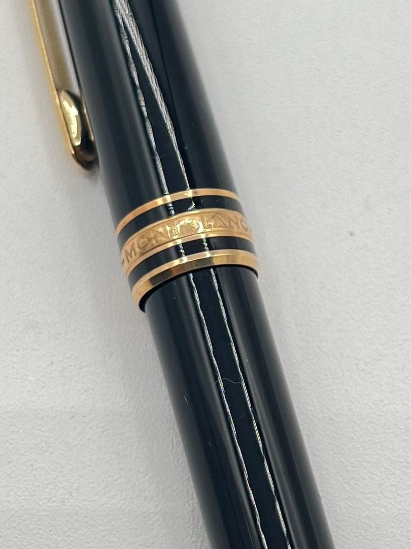 【モンブランMONTBLANCボールペン】ブラック黒マイスターシュティック