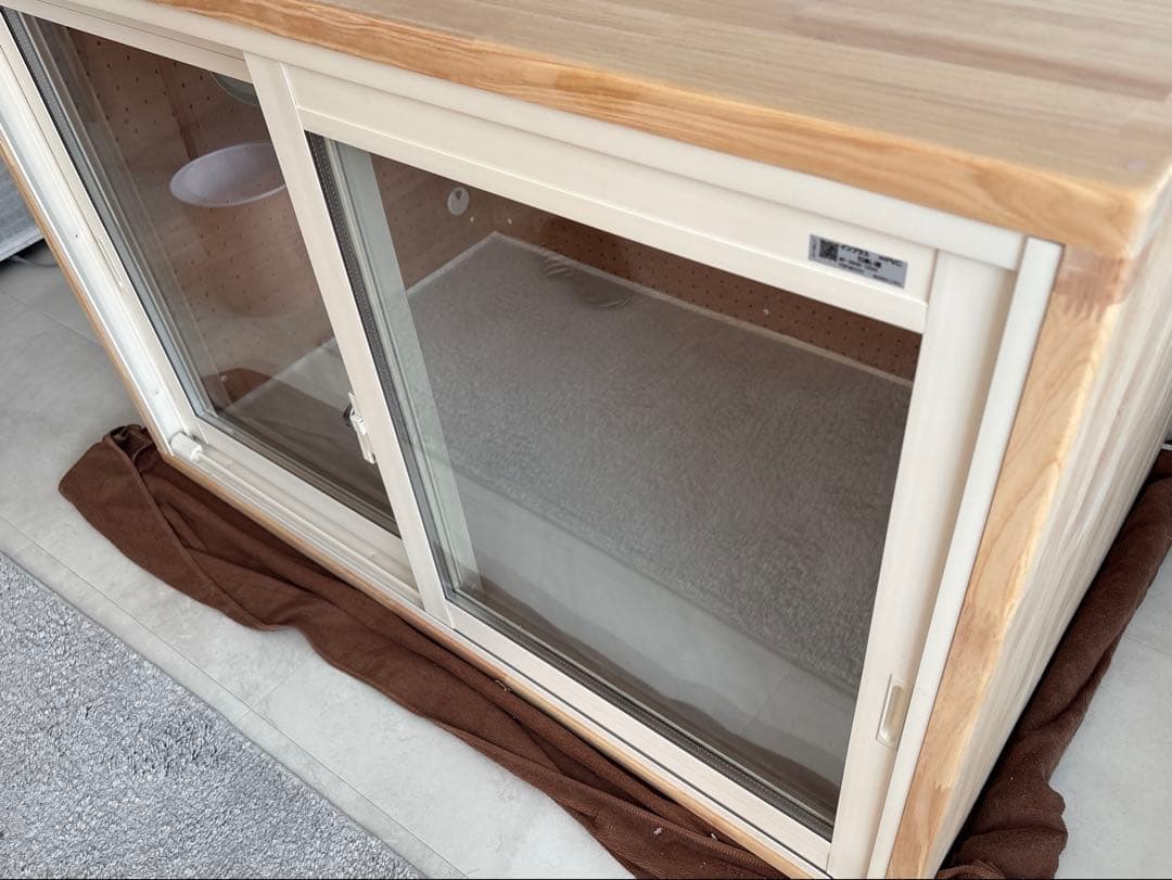 犬用 防音ケージ（複層ガラス・底面防水・有孔ボード・ロスナイ換気付き）