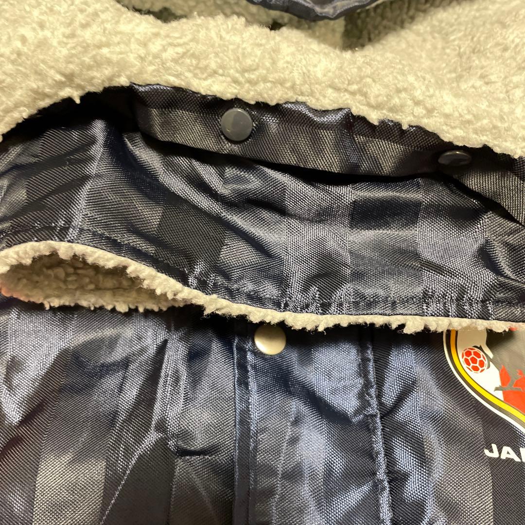 希少品 JFAサッカー日本代表 SAMURAI BLUE ベンチコート 150
