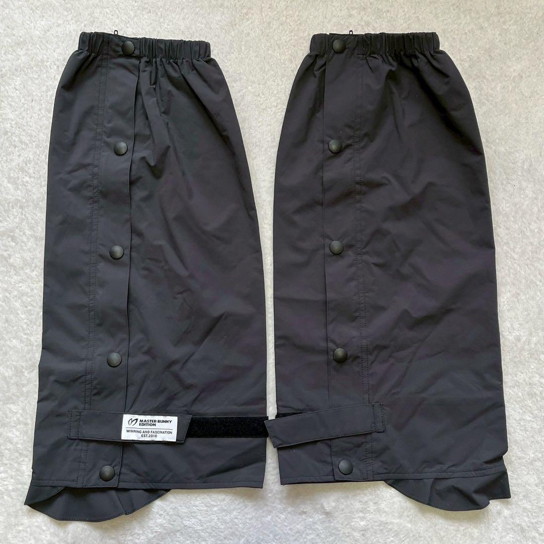 極美品　近年　マスターバニー　2way ロゴ　レインワンピース　フットカバー