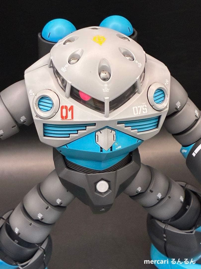 1/100 MSM-07 ズゴック 初音ミクカラーver塗装完成品