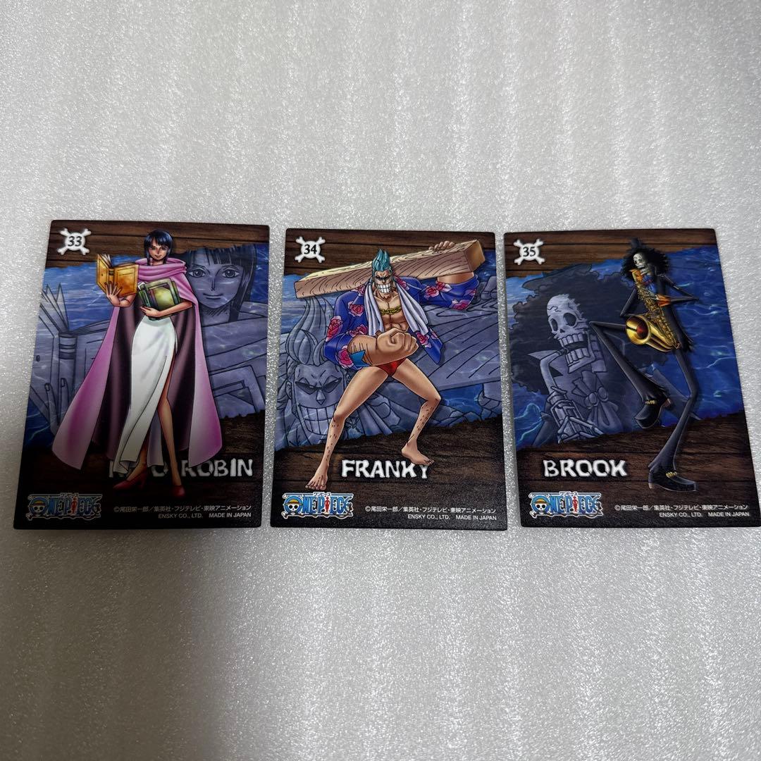 希少 ワンピース 麦わらの一味 9枚セット