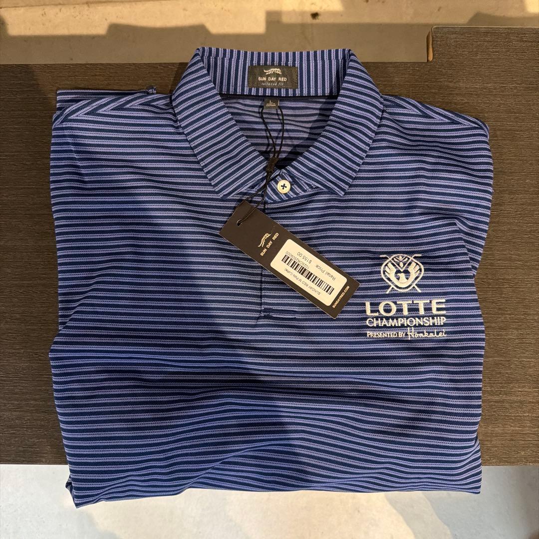 サンデイレッド　LOTTE CHAMPIONSHIP ポロシャツ