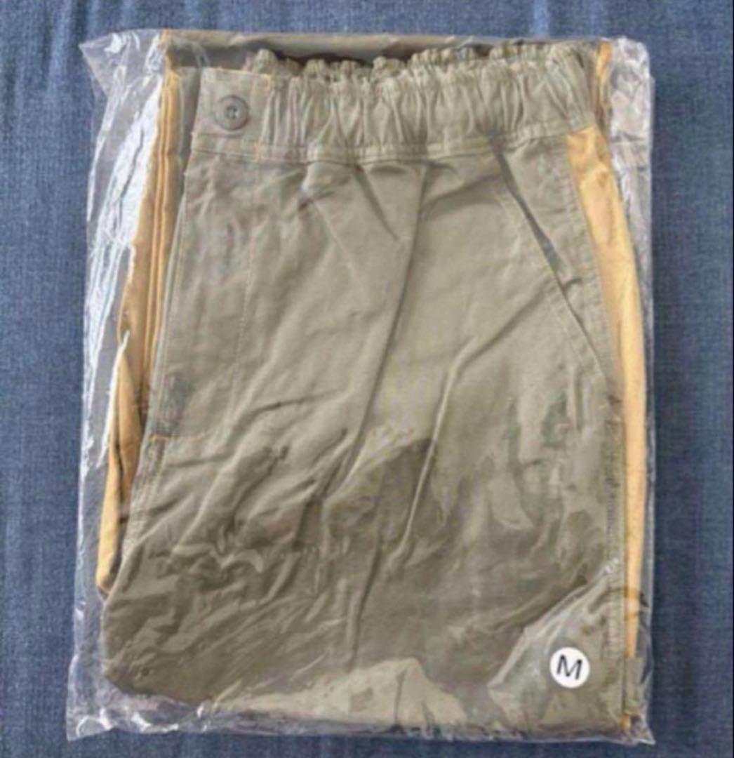 世田谷ベース　コットン ペインターパンツ オリーブ×ベージュ　Mサイズ
