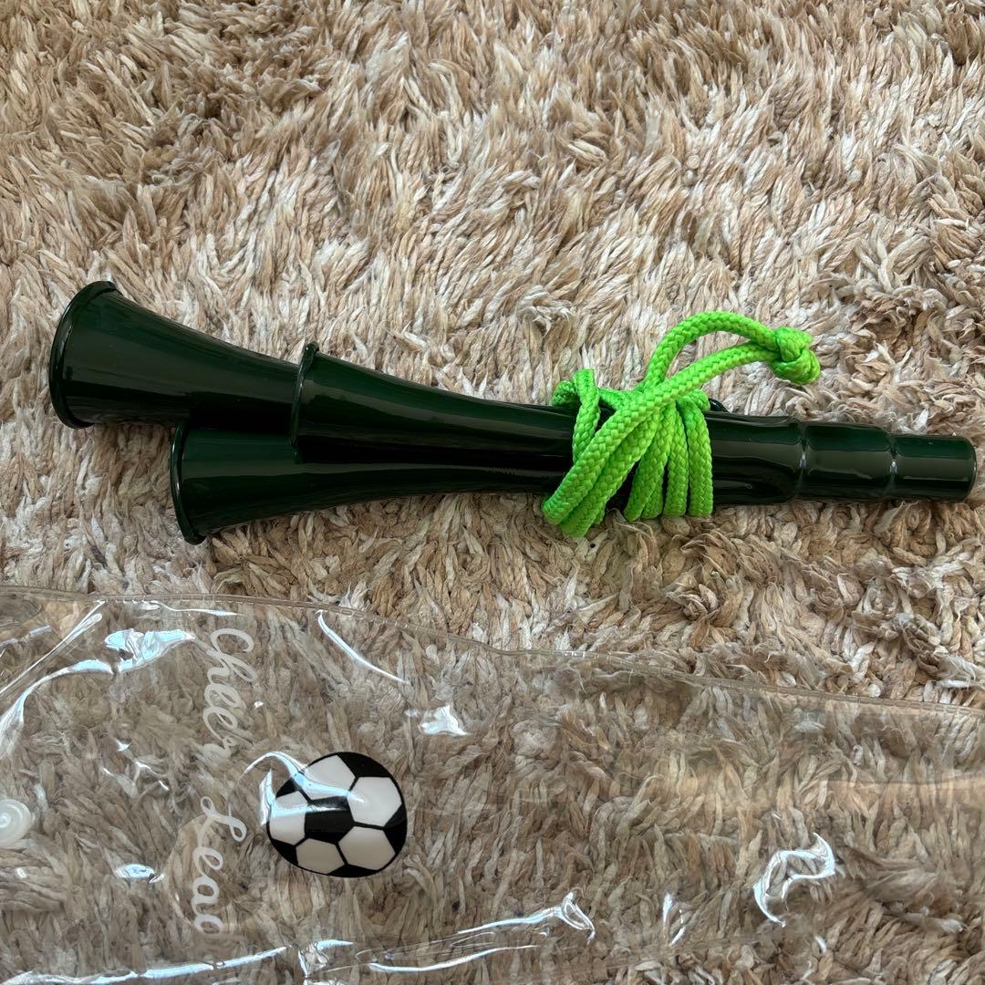 サッカー観戦に　3連チアホーン