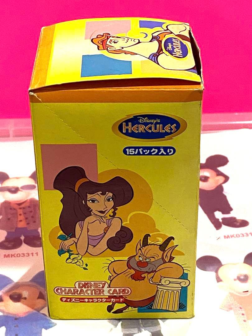Aランク品★絶版97'ディズニーキャラクターカード1BOX新品未展示物★