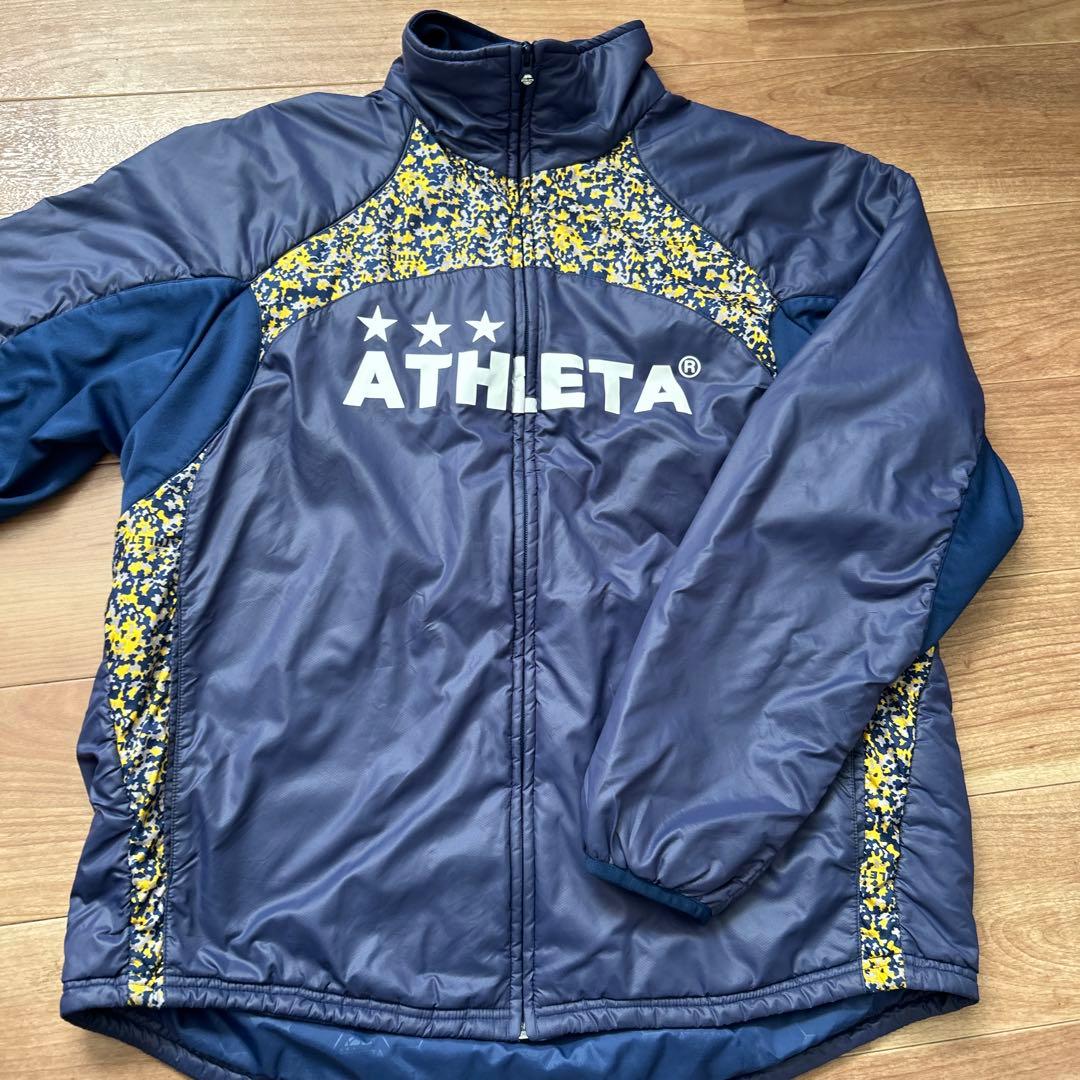 アスレタ　ATHLETA 中綿　ウィンドブレーカー　パンツ　上下　O