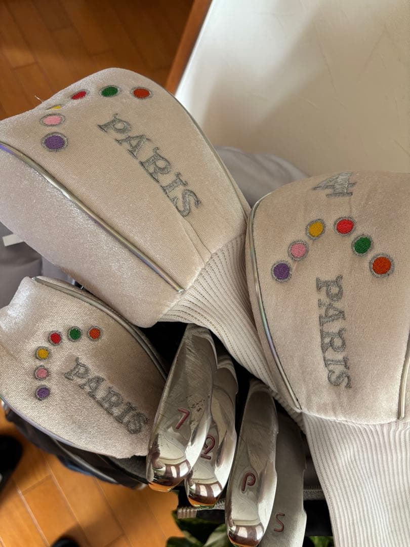 パリス　ゴルフクラブセット　ホワイト　ドライバーyonex 11° R