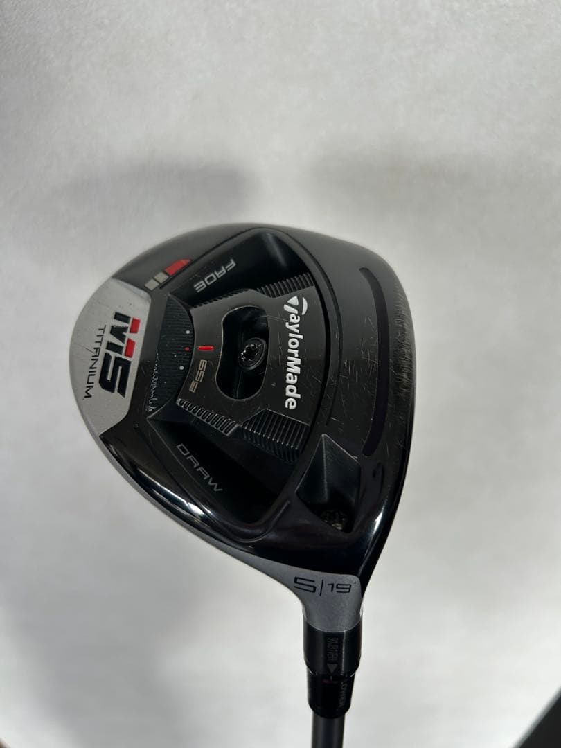 テーラーメイド　M5 フェアウェイウッド 5番　19度　ディアマナサンプ75s