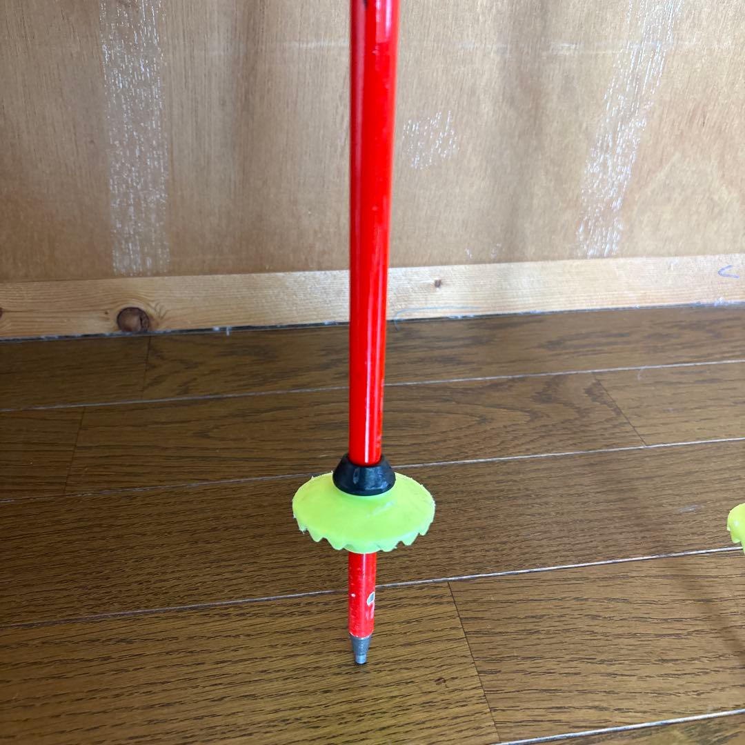 LEKI スキーSL用ストック　110cm パンチガード付