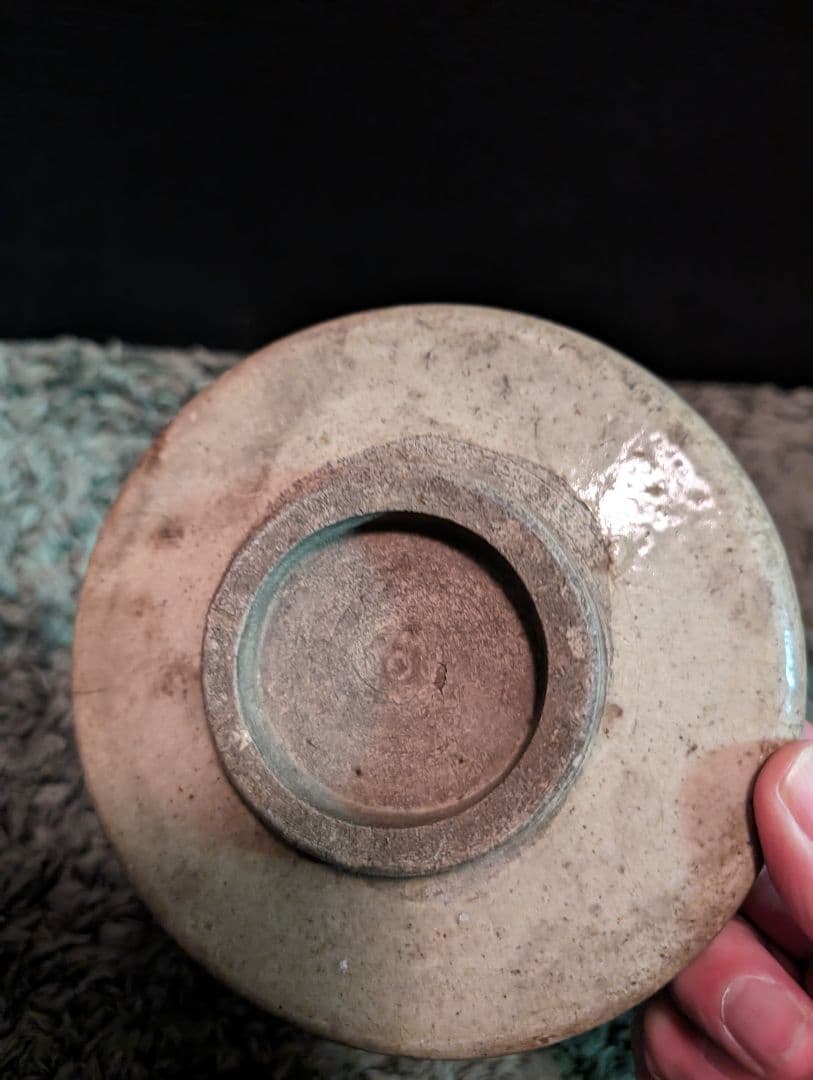 時代物陶器皿。、詳細不明