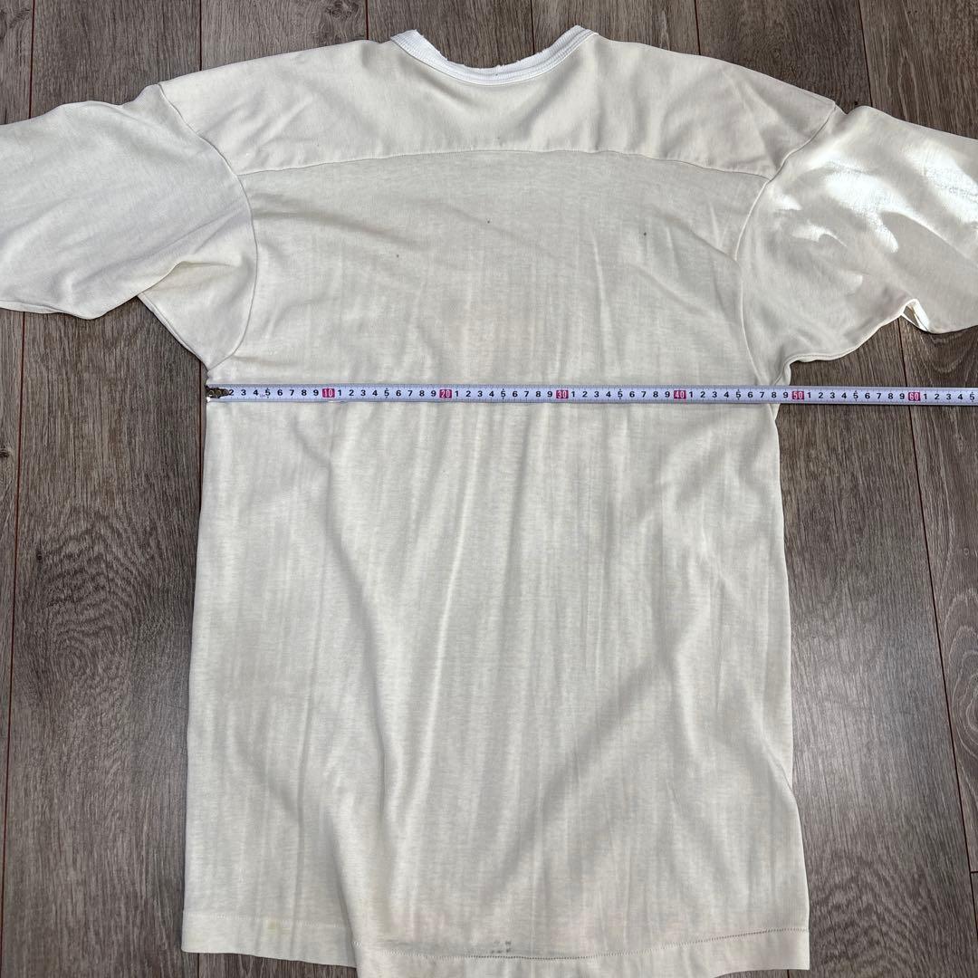 チャンピオン　バータグ　フットボールTシャツ